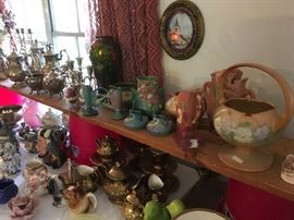  McCoy  & Roseville Pottery