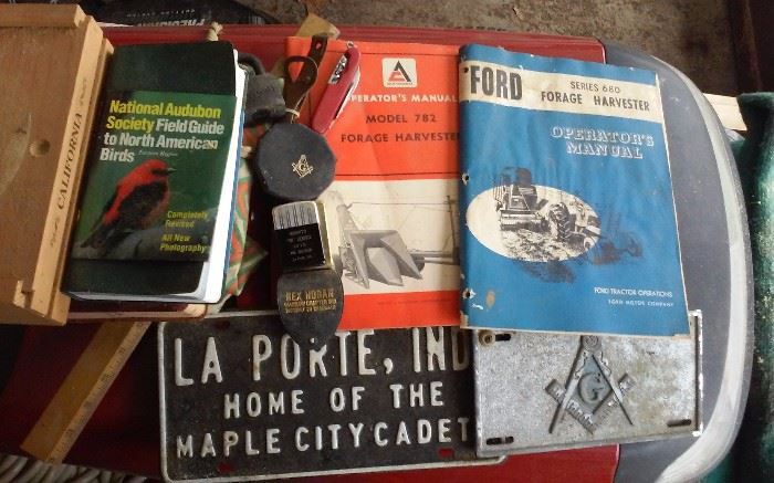Ford Allis Chalmers Manuals Collectibles Masons Items 