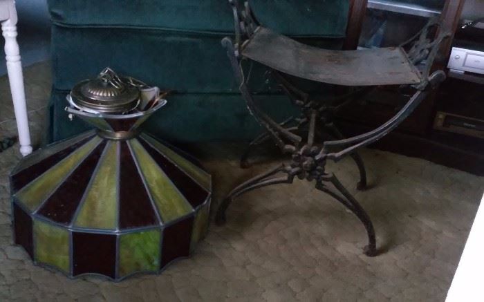 Lamp Cast Iron Stand 