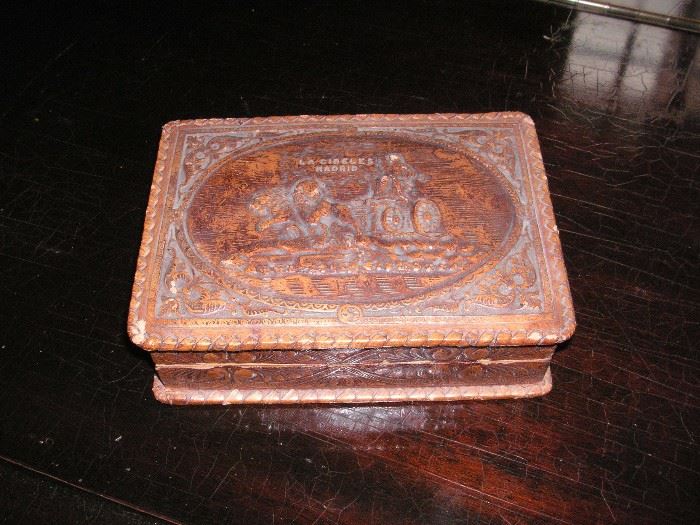 Spain leather box