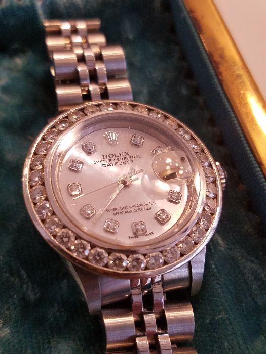 Ladies Rolex Diamond wristwatch