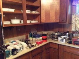 Corningware and Pyrex