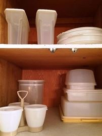 Sample of Vintage Tupperware