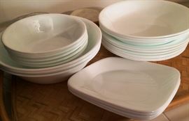 Set of Vintage Corelle Plates, Bowls