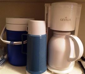 Gevalia Coffee Maker, Thermos & Thermos Jug