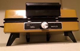 Vintage Sears Grill & Waffler