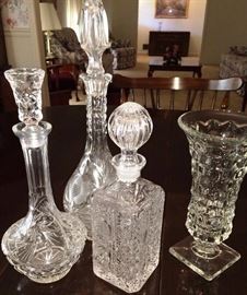Vintage Decanters, Vase