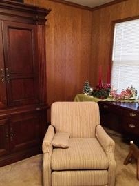 Upholstered Recliner