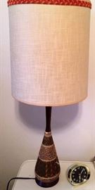 Cool Vintage Lamp, Clock