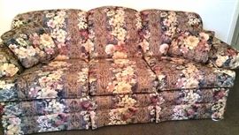 Vintage Upholstered Sofa