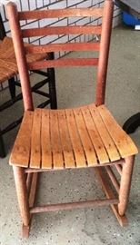 Vintage Wooden Rocker