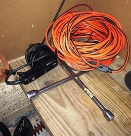 Extension Cord, Electric Drill, More