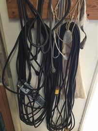Several Extension Cords