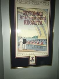 Official Potomac International Regatta poster, 1990.