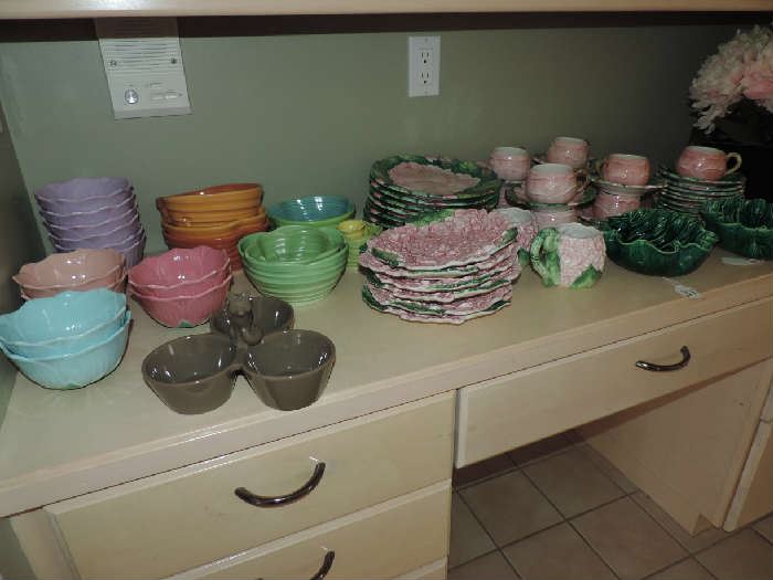 Some of the DOZENS of DISHES
