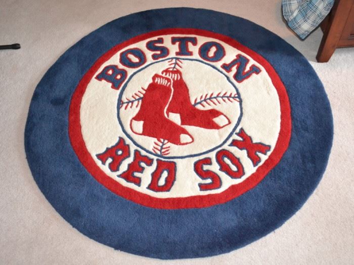 Boston Red Sox rug
