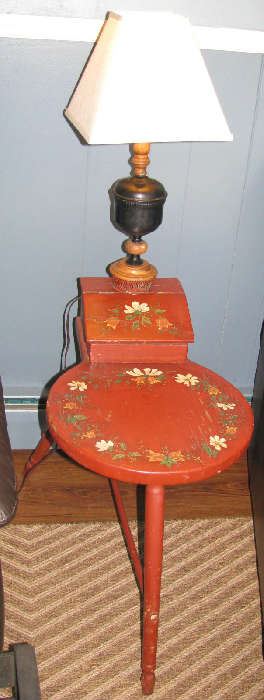 Lamp table combination