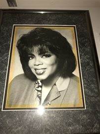 OPRAH AUTOGRAPHED PHOTOGRAPH