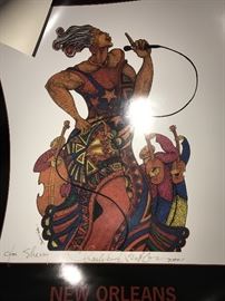 CHARLES BIBBS SIGNED POSTER