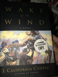 J. CALIFORNIA COOPER SIGNED BOOK