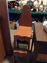 #24 ironing board step ladder $40