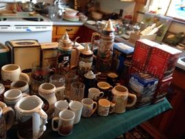 Large Stein collection!