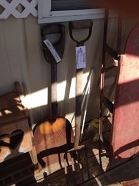 #68 Antique shovel $20
#68 Antique pitch fork $20