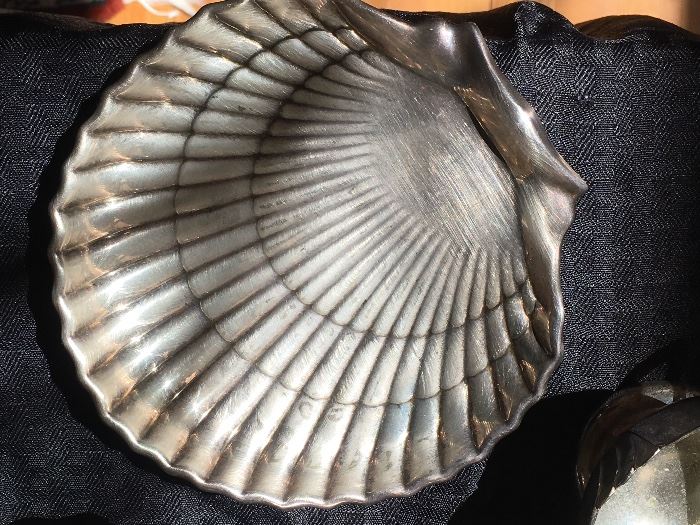 Sterling Silver shell dish