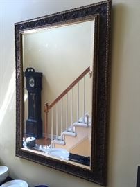 decorative beveled wall mirror