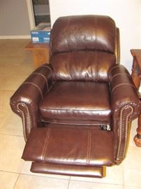 This leather recliner is only $50 w/today's discount! 