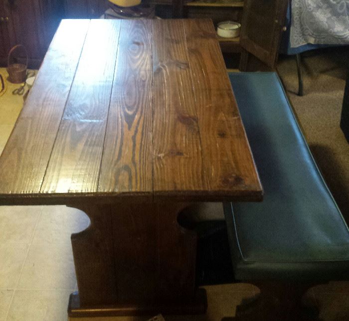 Farm House table and benches