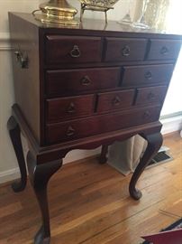 Hickory Chair Silverware Chest