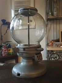 Early 20th c. Columbus Star gumball dispenser (as is)