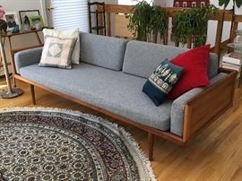 Fabulous Mid Century Danish Rosewood Sofa circa. 1960's. Baughman, Wormley, Knoll??? Most likely Milo Baughman!!