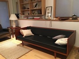 Another beautiful rosewood mid century Danish sofa, circa. 1960's, attributed to Milo Baughman