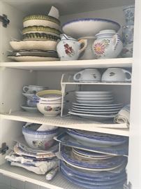 We have tons of Quimper pottery and china
