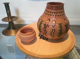Navajo Pottery signed by artist