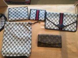 Vintage Gucci & Louis Vuitton