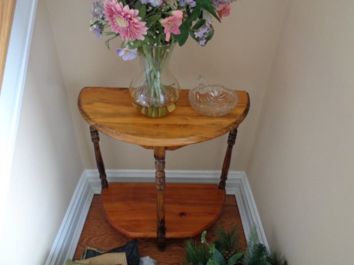 Small two-tiered table