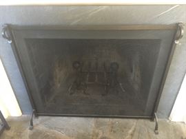 $75 Fireplace screen