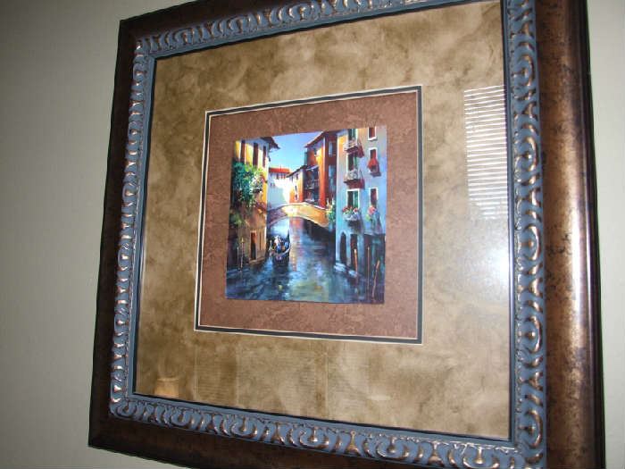ONE OF THE WALL DECOR PIECES