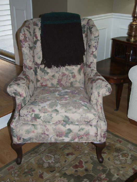 MATCHING WING BACK CHAIRS THAT MATCH THE SOFA FROM NORWALK FURNITURE COMPANY.
