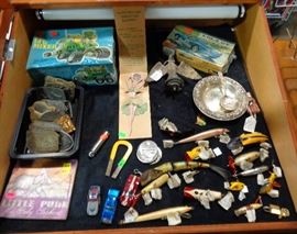 Misc. Fishing Lures Belt Buckles etc