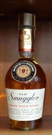 Old Smuggler Whiskey with Tax Stamp