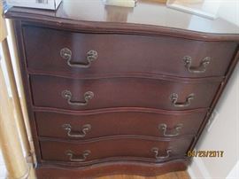 Vintage mahogany chest