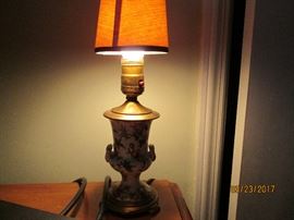 Beautiful little antique lamp..