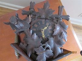 Cuckoo clock as is