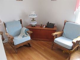 Very comfy and one is a rocker!