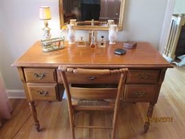 Lovely vanity table with chair