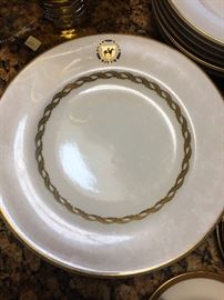 Santa Anita Park, California Dinner Ware made by Mayer China.